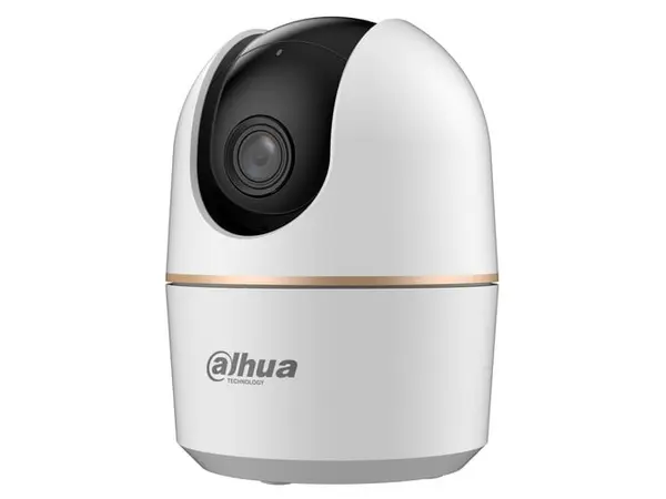 Camera Dahua IP Wireless de interior PT, 5MP, IR 10m, Wi-Fi6, microfon si difuzor, slot MicroSD, detectie inteligenta, Bluetooth, IPC-H5A