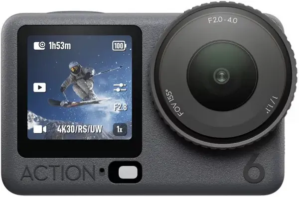 Cameră de acțiune DJI - Osmo Action 6 Adventure Combo, negru