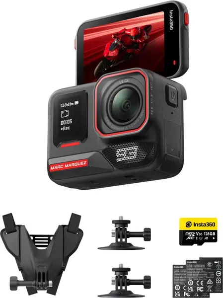 Cameră de acțiune Insta360 - Ace Pro 2 MM93 Edition, 8K, 50MPx, neagră