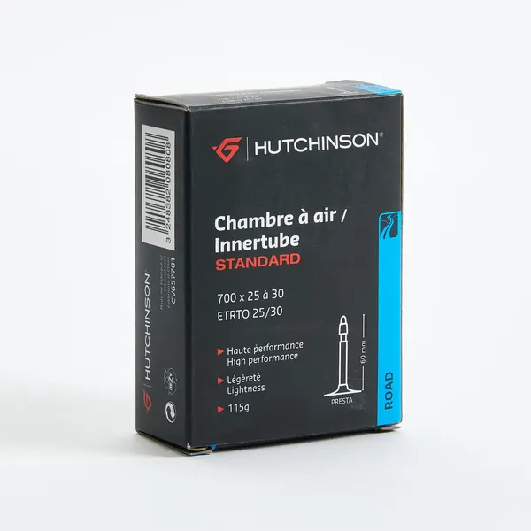 CAMERĂ DE AER BICICLETĂ ȘOSEA 700x25-30 PRESTA 60MM HUTCHINSON
