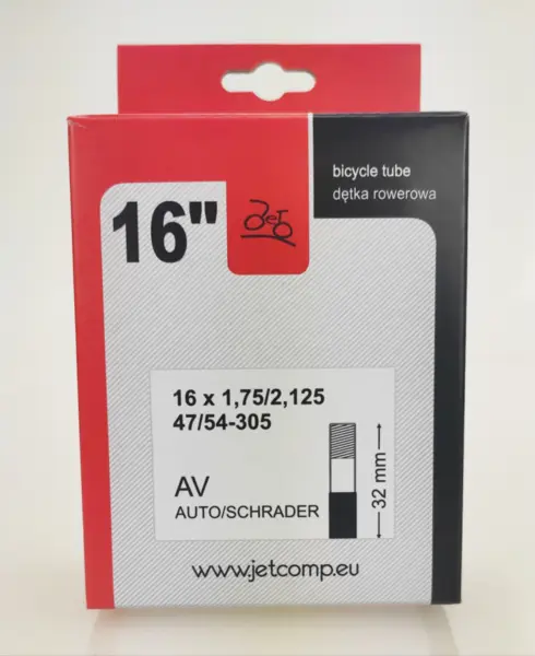 Camera de aer biciclete JET 16 x 1,75 2,125 AV-32mm