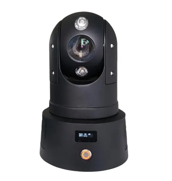 Camera de bord 4G pentru masini de politie, PTZ, anti-explozie, Full HD 1080P, rotire 360, zoom optic 20x, IR 80m, Wi-Fi, GPS, baterie 10h, Recoda C814 4G