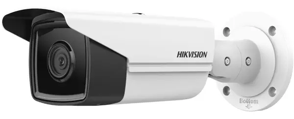 Camera de exterior IP, Bullet, AcuSense, 4MP, lentila fixa 4 mm, slot card, IR 60m, Hikvision, DS-2CD2T43G2-2I(4mm)