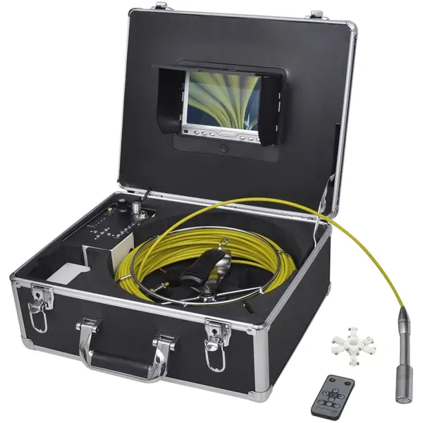 Camera de inspectie tevi, 30 m, cu cutie de control dvr
