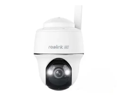 Camera de supravegher video exterior Reoolink GO Seria G440, IP, Dome, 8 MP, IR 10m, 4G LTE, IP64 (Alb)