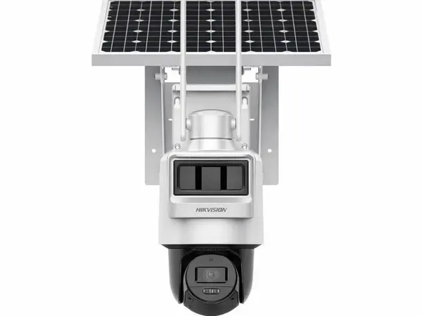 Camera de supraveghere 4G 2MP HiLook PTZ-N2C200I-K/4G/C09S20, panou solara, IR, difuzor si microfon, iP66, slot MicroSD