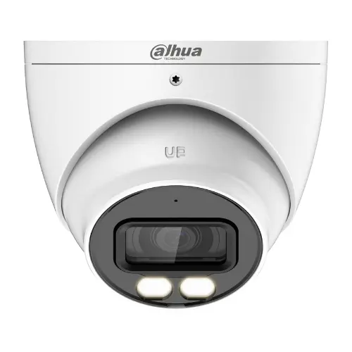 Camera de supraveghere 5MP, lentila 2.8mm, IR 40m, microfon, CMOS, IP67, Dome - Dahua HAC-HDW1509T-IL-A-0280B-S2