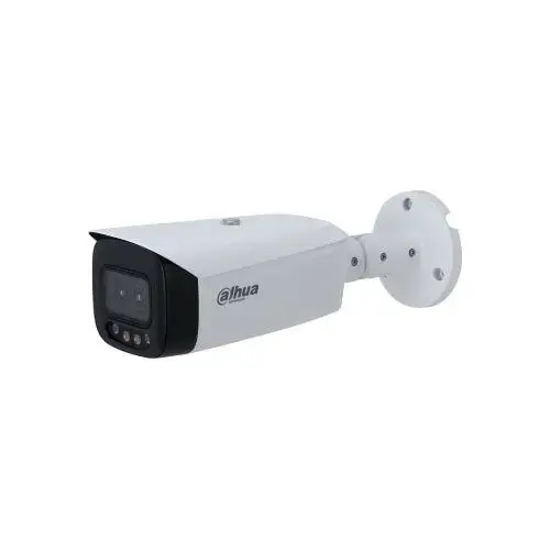 Camera de supraveghere Dahua IPC-HFW5449T1-ASE-D2-0280B, Lentila 2.8mm, IR 50m, IP67, PoE (Alb/Negru)