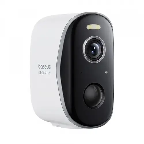 Camera de Supraveghere exterior Baseus N1, Wi-Fi, 2K, IP67, Exterior (Alb)