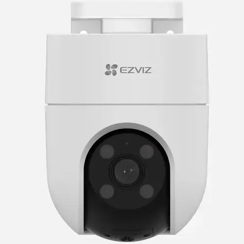 Camera de supraveghere exterior EZVIZ H8C, 2 MP, Smart IR, Wi-Fi (Alb)