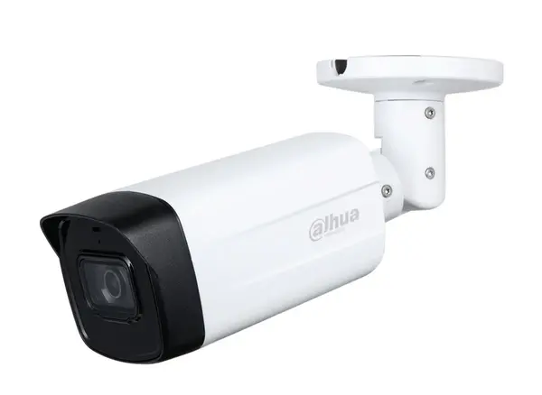 Camera de supraveghere HDCVI Dahua HAC-HFW1200TH-I8-A-0360B-S6, 2MP Full HD, 3.6mm, IR 80m, Microfon, IP67
