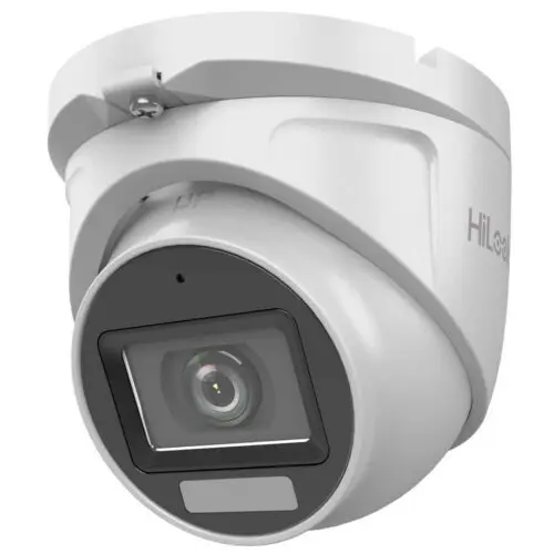 Camera de supraveghere Hikvision Hilook, 2MP, lentila 2.8mm, microfon, Smart Dual Light, IR 30m, IP66, THC-T127-LMS