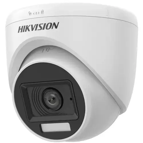 Camera de supraveghere Hikvision Hybrid, 3K 5MP, 2.8 mm, Iluminare duala 20m, Audio, DS-2CE76K0T-LPFS(2.8MM)