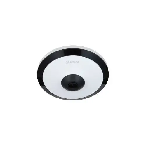 Camera de supraveghere interior Fisheye Dahua IPC-EW5541-AS, 5MP, Lentila 1.4mm, IR 10m, PoE (Alb/Negru)