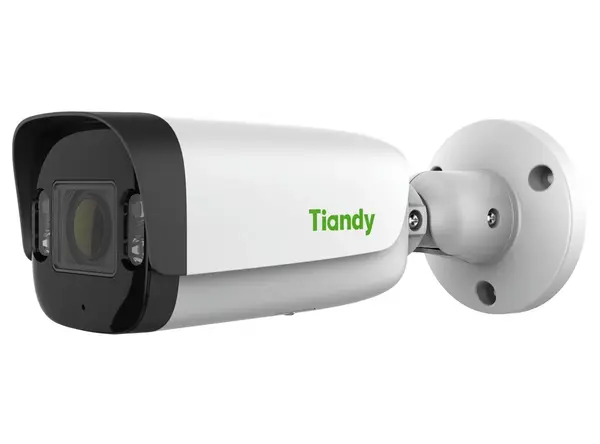 Camera de supraveghere IP Bullet Color Maker, 4MP 2K, LED alb 15m, 4mm, Microfon, PoE, IP67, Tiandy TC-C34UV-WEYMS-4