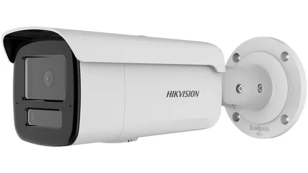 Camera de supraveghere IP Hikvision, 8MP 4K, AcuSense, IR 60, microSD, PoE, IP67, IK10, DS-2CD2T83G2-2LI-2.8mm