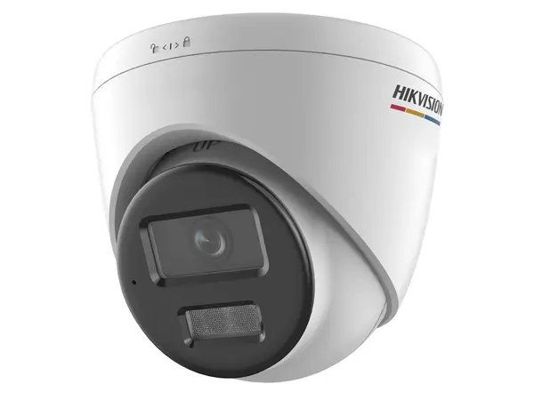 Camera de supraveghere IP Hikvision DS-2CD1327G2H-LIUF/SL(2.8mm), 2MP, Smart Hybrid Light 30m, ColorVu, audio bidirectional, slot microSD, PoE, IP67