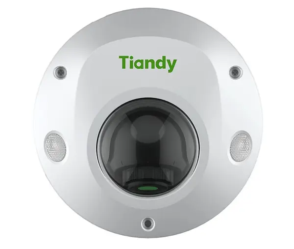 Camera de supraveghere IP Mini Dome TC-C35PS-I3EYMH-28 Tiandy, 5MP, IR 30m, Functii AI, Microfon, slot microSD, PoE, IP66
