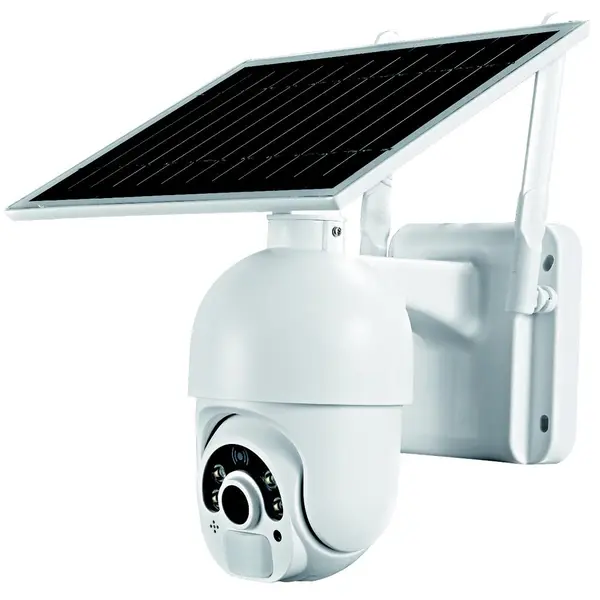Camera de supraveghere solara 4G, rezolutie 4MP 2592 x 1520, rotire din aplicatie, IR Night Vision si Color Night Vision, comunicare bidirectionala, senzor miscare, panou solar 6W monocristalin si baterii incluse, IP66