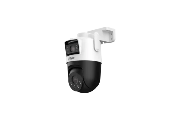 Camera de supraveghere WiFi de Exterior Dahua Picoo Dual P3D-3F-PV, Pan/Tilt 360°, WiFi 6, 3+3MP, Dual 2304×1296, Iluminare Duală inteligentă, Detecție AI persoane/vehicule, Detecție inteligentă, Urmărire automată, Patrulare presetată, Alarmă sonoră și l