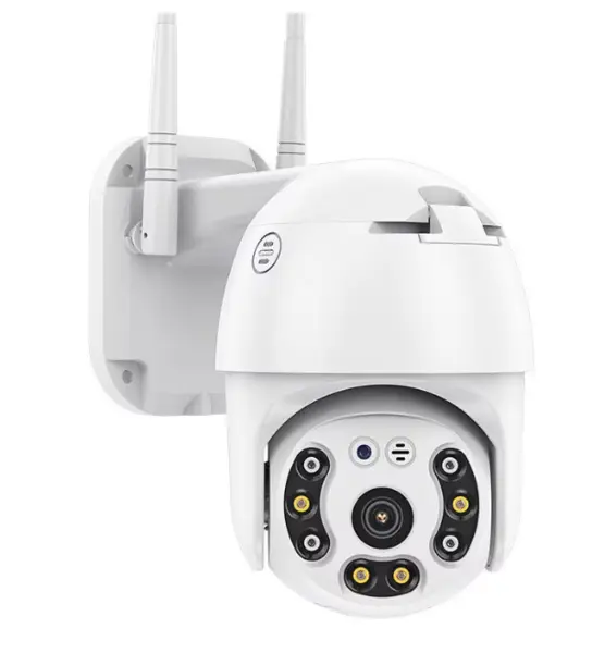 Camera de supraveghere WIFI Pro 8 LED 3MP exterior/interior FullHD 2k 4X zoom