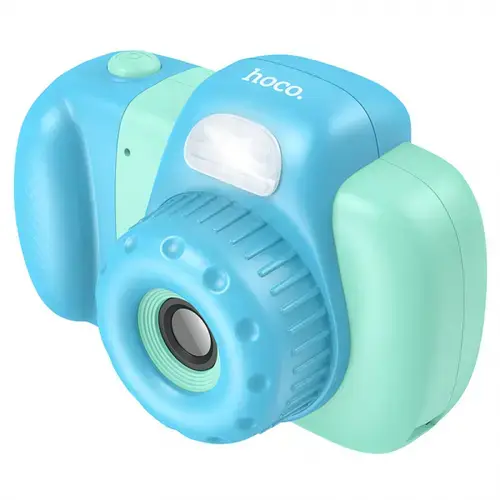 Camera Digitala HOCO DV201 Kids, 1080P, 2MP, Ecran IPS HD 2.4inch (Albastru)