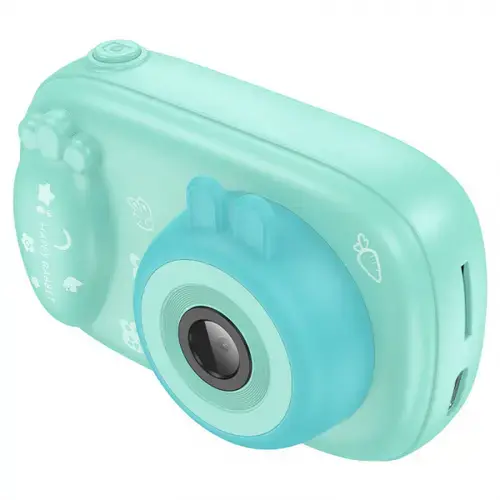 Camera Digitala HOCO DV205 Kids, 720P, 1MP, Ecran IPS 2inch (Albastru)