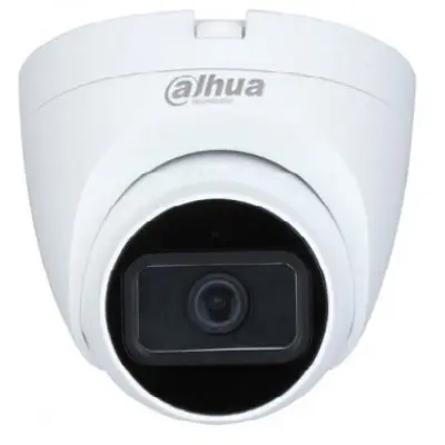 Camera dome HDCVI Dahua HAC-HDW1500TRQ-0280B-S2, 5MP, lentila 2.8mm, Starlight, IR 25m, Quick-to-install, IP50