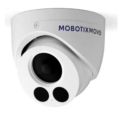 Camera dome IP MOBOTIX MOVE Mx-VT-203-IR Mx-VT1A-203-IR 2MP, IR 30m, lentila varifocala motorizata 2.7-13.5mm, microfon, Poe