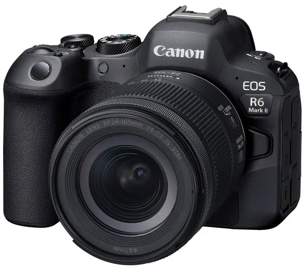 Cameră fără oglindă Canon - EOS R6 Mark II, RF 24-105mm, f/4-7.1 IS STM