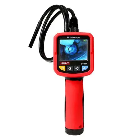 Camera Inspectie Uni-T UT665, Sonda 9mm IP67, Afisaj TFT 2.4 inch, 4 LED, Rotatie Imagine
