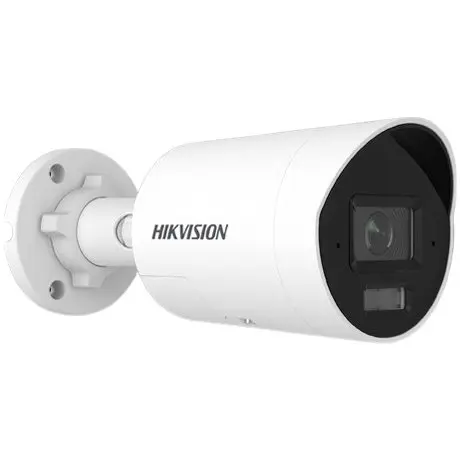Camera IP 4K HIKVISION DS-2CD2087G3-LI2UY-SL-2.8mm, 8MP, lentila 2.8mm, Smart Hybrid Light 40m ColorVu3, PoE, Alarma, microfon, difuzor, slot card, IP