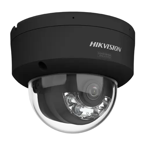 Camera IP 4MP, lentila 2.8mm, IR 30m, WL 30m ColorVu3, 2xMic, IK10, NEAGRA - HIKVISION DS-2CD2147G3-LIS2UY-2.8mm-BLACK