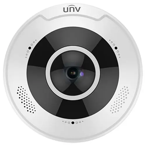 Camera IP, 5 MP, FISHEYE, lentila 1.4mm, 2xMicrofon, IR 10m, ONVIF, IK10, IP66 - UNV IPC815SB-ADF14K-I0