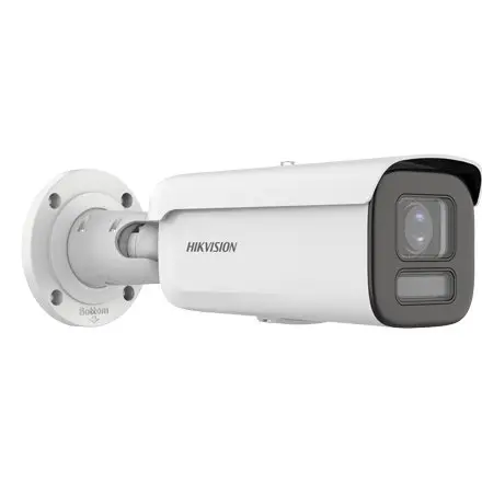 Camera IP 8MP, lentila VF 2.8-12mm, IR 60m, WL 60m ColorVu, Alarma, IK10 - HIKVISION DS-2CD2687G2HT-LIZS(2.8-12mm)