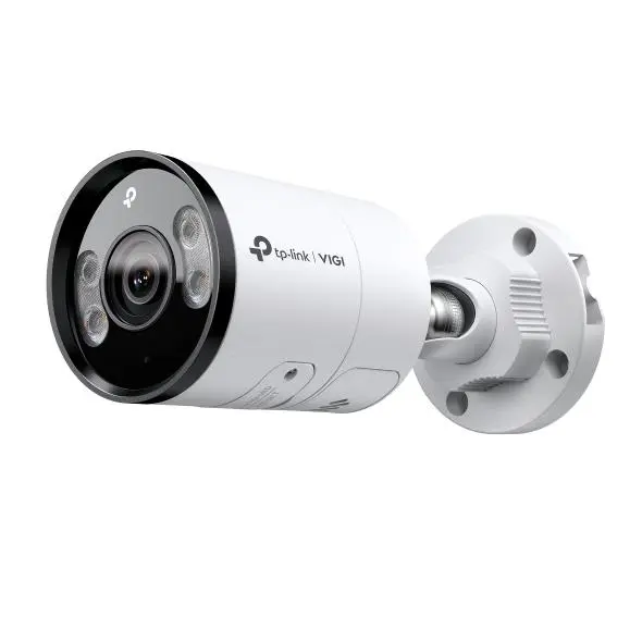 Camera IP Bullet TP-Link VIGI, 8MP 4K Full-Color, IR 30m si lumina alba 30m, lentila fixa 2.8mm/4mm, PoE, microfon si difuzor, IP67, INSIGHT S385(4MM)