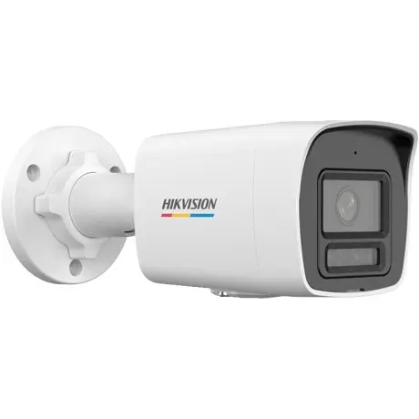 Camera IP ColorVu Hikvision DS-2CD1027G2H-LIU, 2MP, lentila 2.8mm, Smart Hybrid Light 30m, microfon, PoE, IP67