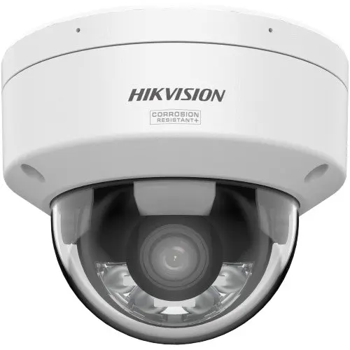 Camera IP ColorVu Hikvision DS-2CD2167G3-LIS2UY, 6MP, lentila 2.8mm, Smart Hybrid Light 30m, alarma, microfon dual, PoE, IP67