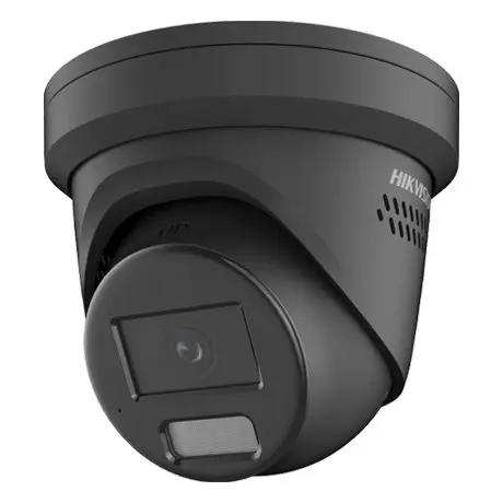 Camera IP ColorVu Hikvision DS-2CD2347G2H-LIU-BLACK, 4MP, lentila 2.8mm, Smart Hybrid Light 40m, microfon, PoE, IP67, neagra