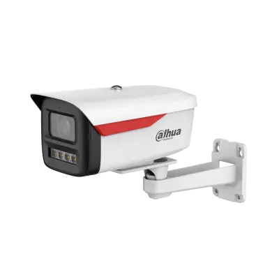 Camera IP Dahua, 2MP, Full-Color, lentila 3.6 mm, IR LED alb 50m, microfon, audio in/out, PoE, IP67, WizSense - IPC-HFW2249M-S-LED-0360B-B-PRO