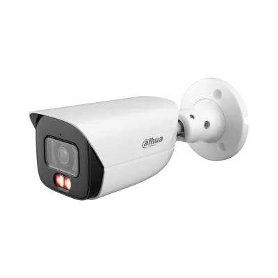 Camera IP Dahua 6MP, Smart Dual Light 30m, WizSense, AcuPick, AI, lentila fixa 2.8mm, microSD, microfon, IP67, Intrare/iesire alarma - IPC-HFW3649E-AS-IL-0280B