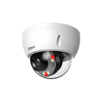 Camera IP Dahua, 6MP, Smart Dual Light, IR/LED 30m, lentila 2.8mm, POE, card SD, WizSense, microfon, IP67, IK10, IPC-HDBW2649E-S-IL-0280B