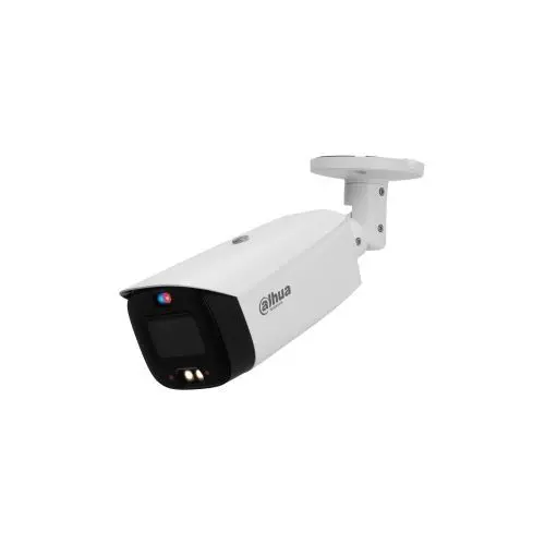 Camera IP Dahua Bullet 5MP Smart Dual Light 30m, alarma audio si vizuala, lentila 2.8mm, WizSense+, microfon, difuzor, PoE, IPC-UFW4559T1-AS-PV-0280B-S5
