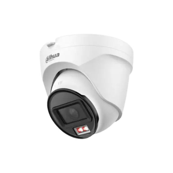 Camera IP Dahua Dome, 2MP, ECO Smart Dual Light, microfon, IP67, PoE, lentila 2.8mm - IPC-T1E29-A-IL-0280B-S2