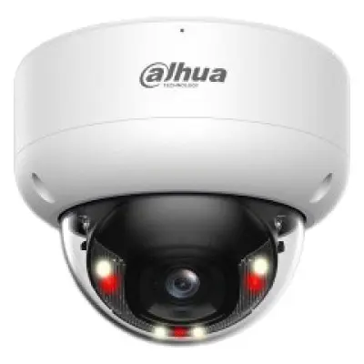 Camera IP Dahua IPC-HDBW3649E-AS-IL-0280B, 6MP, 2.8mm, Smart Dual Light (IR/WL 30m), SMD 4.0 + AI SSA, WizSense, microfon, slot card, IP67/IK10, PoE