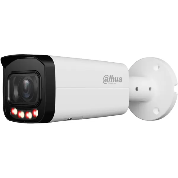 Camera IP Dahua IPC-HFW2449T-ZAS-IL-27135, 4MP, lentila 2.7 - 13.5 mm, Smart Dual Light 60m, microfon, alarma, PoE, IP67