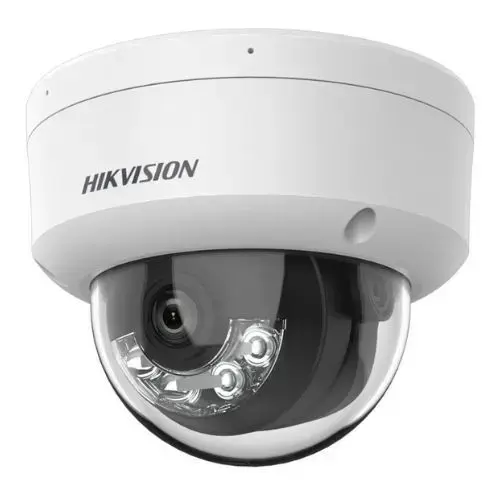 Camera IP Dome Hikvision DS-2CD1123G2-LIUF(2.8MM), 2MP Smart Hybrid Light, Microfon, PoE, IR 30m, Lumina Alba 30m, lentila 2.8mm, IP67, IK08