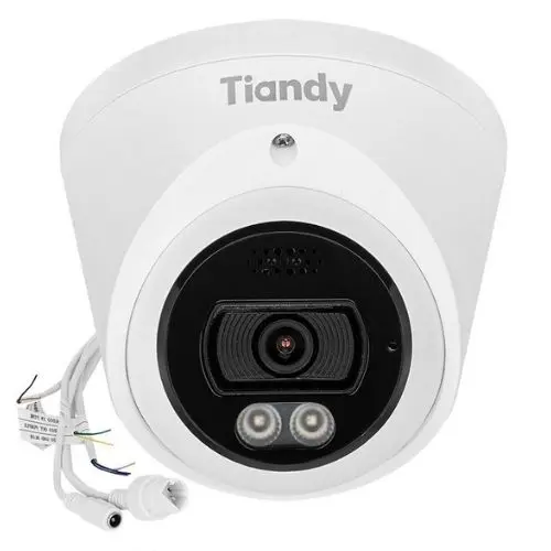 Camera IP Dome Tiandy Color Maker Pro Series, 8MP, POE, slot MicroSD, microfon, difuzor, lentila 2.8mm - TC-C38XQ-I3W-8MP