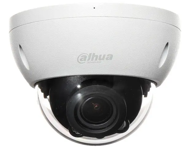 Camera IP exterior dome Dahua WizSense, 2MP, IR 40m, lentila varifocala motorizata 2.7-13.5mm, microfon, audio I/O, alarma I/O, PoE, IP67, IK10, microSD 256GB, IPC-HDBW2241R-ZAS-27135