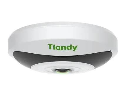 Camera IP Fisheye Tiandy TC-C35VN-I3EY1.4V4.2 seria Pro, 5MP, 1.4mm, vedere panoramica 360 grade, IR 30m, microfon, slot card microSD, PoE